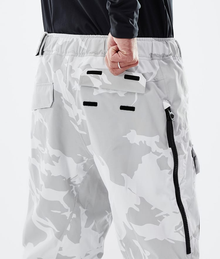 Antek Pantalon de Ski Homme Grey Camo, Image 7 sur 7