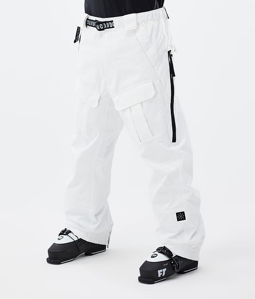 Antek Pantalon de Ski Homme Old White