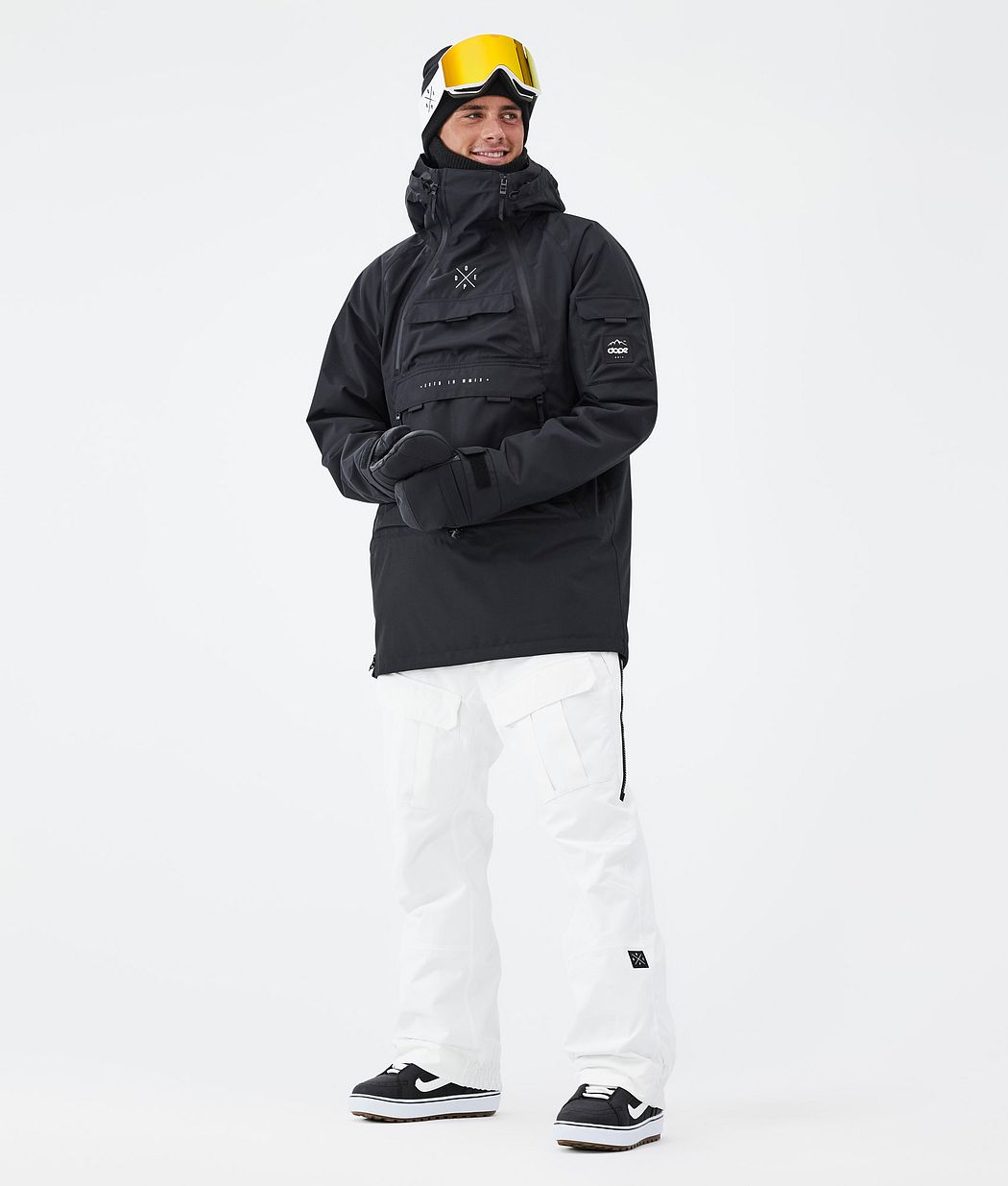 Antek Snowboard Pants Men Old White