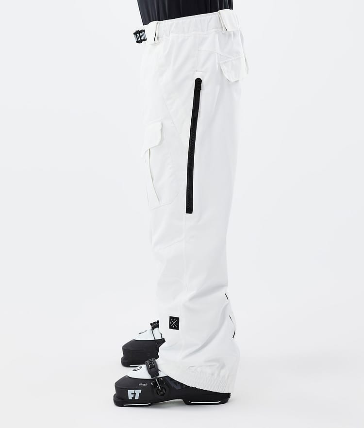 Antek Pantalon de Ski Homme Old White