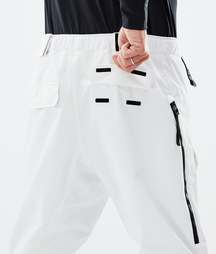 Dope Iconic Ski Pants Men Old White