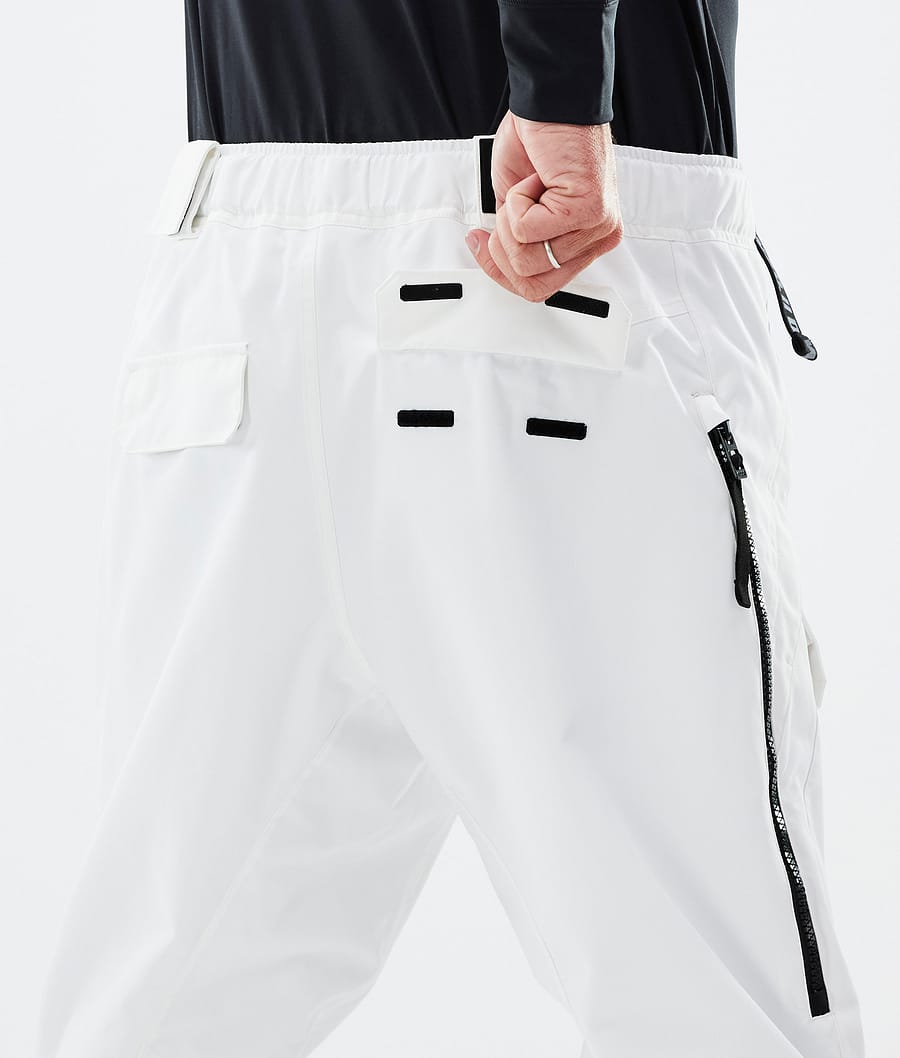 Antek Snowboard Pants Men Old White