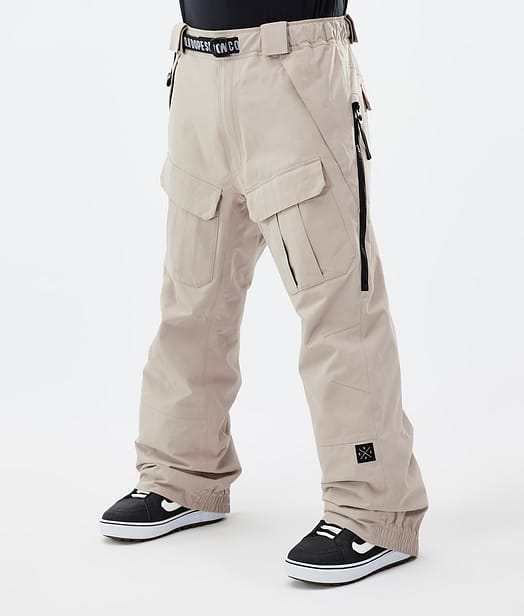 Antek Snowboard Broek Heren Sand