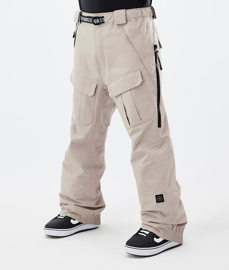 Dope Antek 2022 Pantalones Snowboard Hombre Sand - Tierra