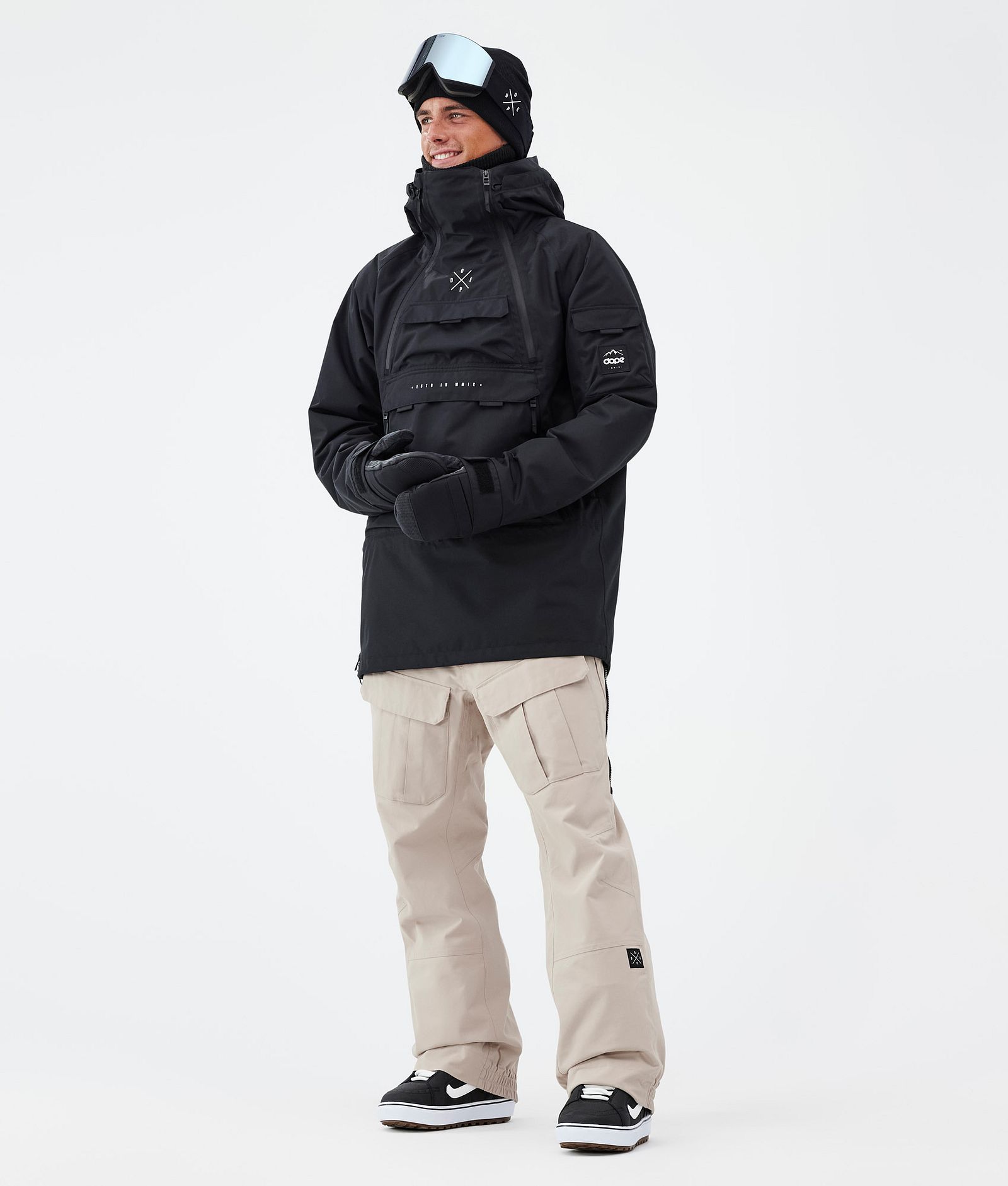 Antek Pantaloni Snowboard Uomo Sand, Immagine 2 di 7