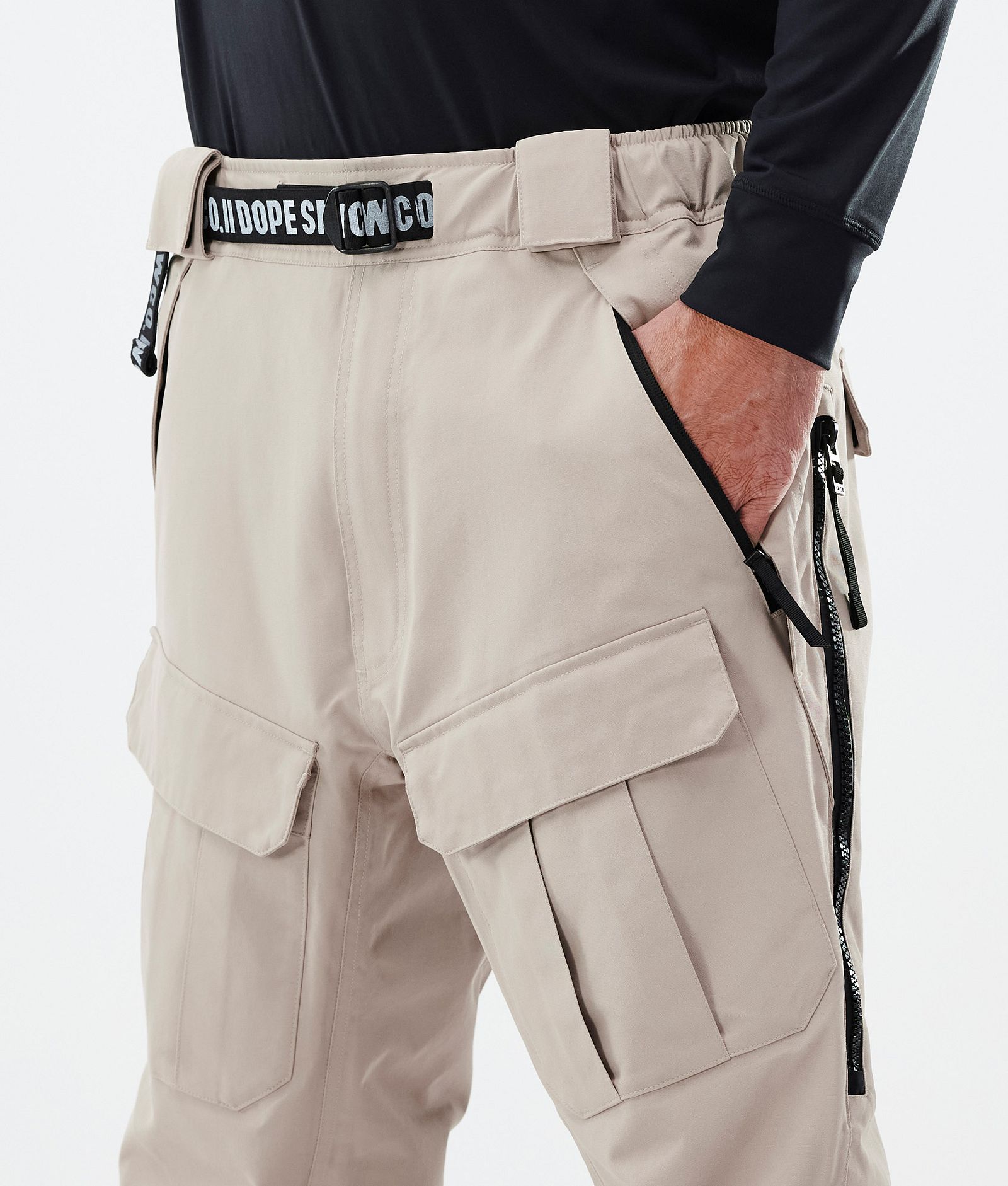 Antek Pantaloni Snowboard Uomo Sand, Immagine 5 di 7