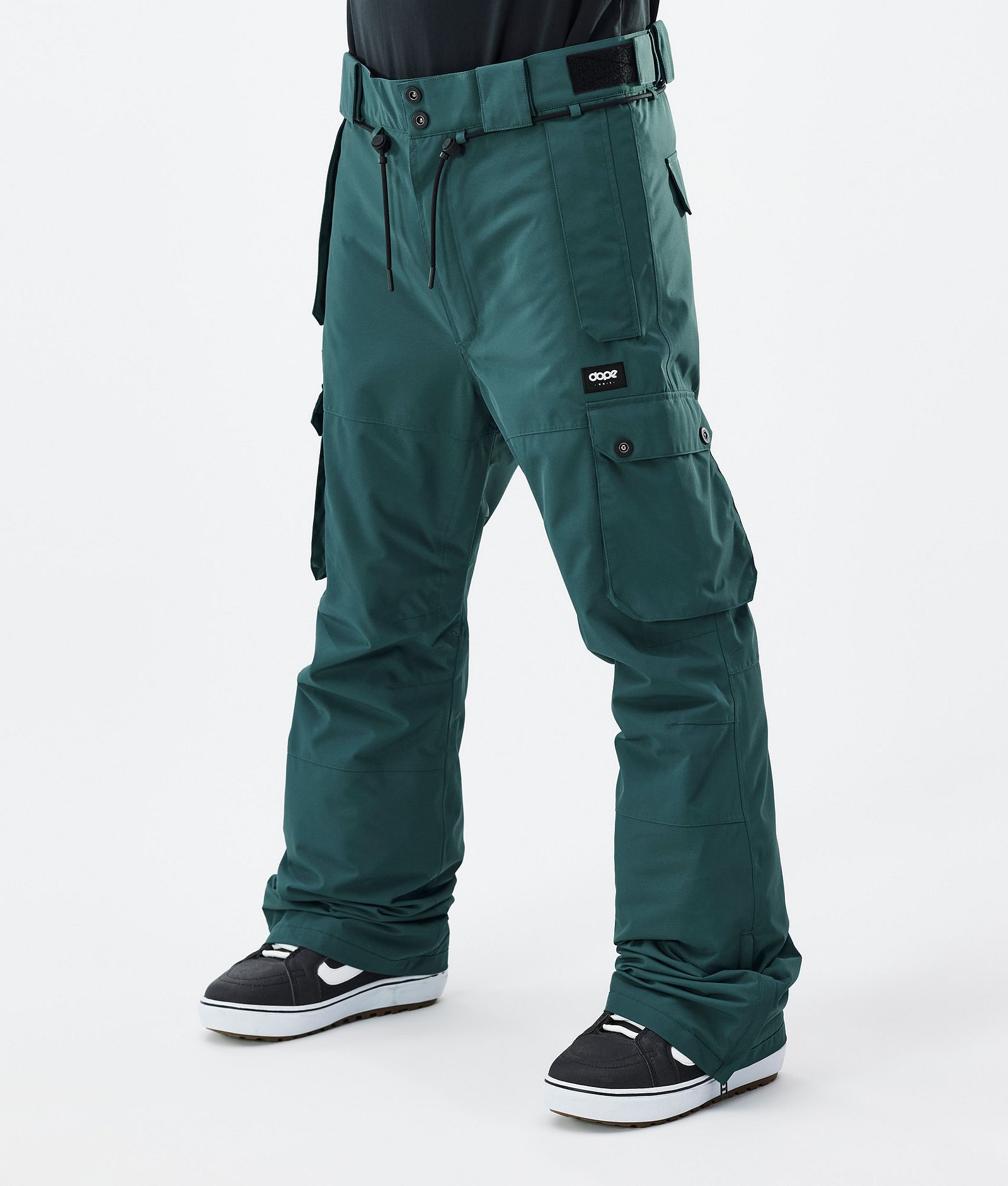 Iconic Snowboard Pants Men Bottle Green Renewed, Image 1 of 7