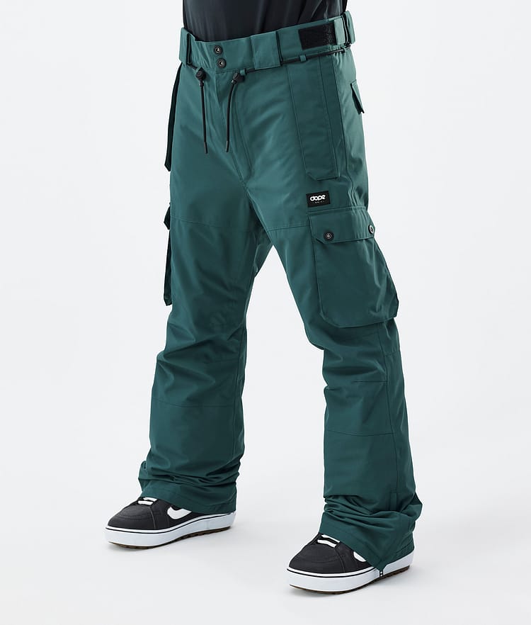 Iconic Snowboard Pants Men Bottle Green, Image 1 of 7