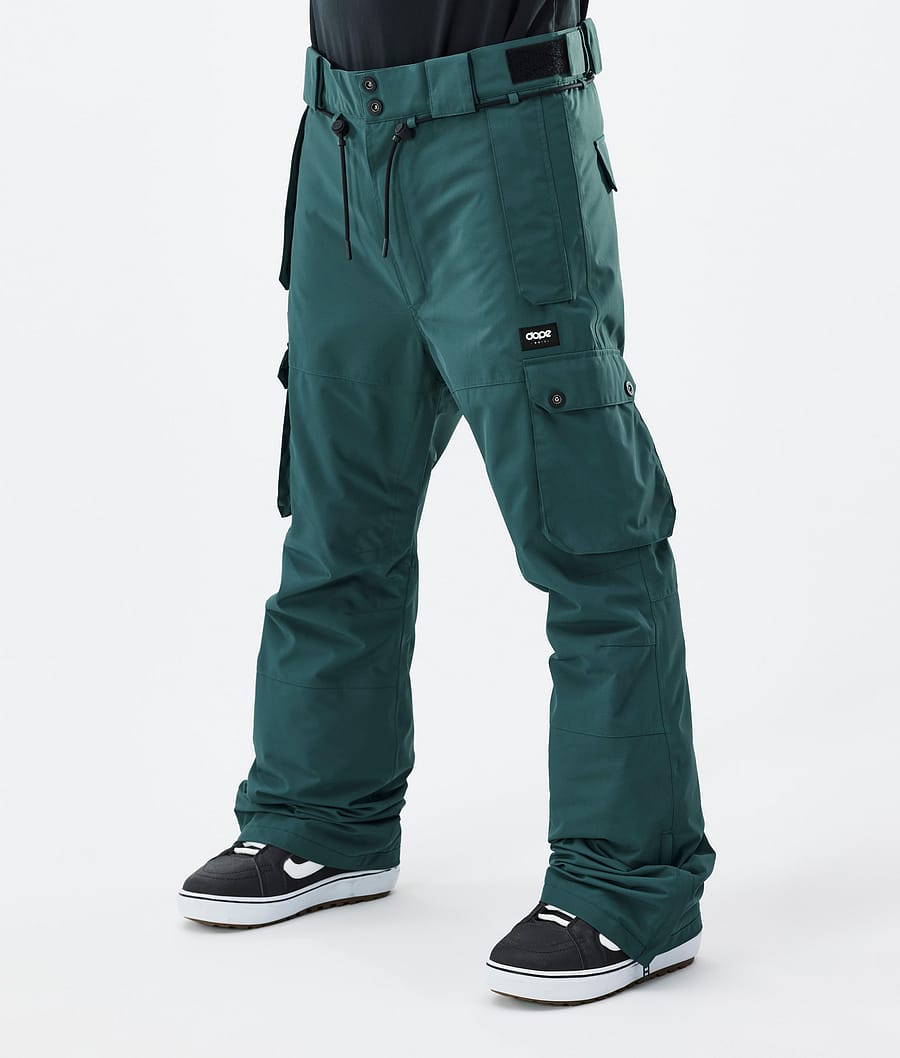 Iconic Spodnie Snowboardowe Mężczyźni Bottle Green