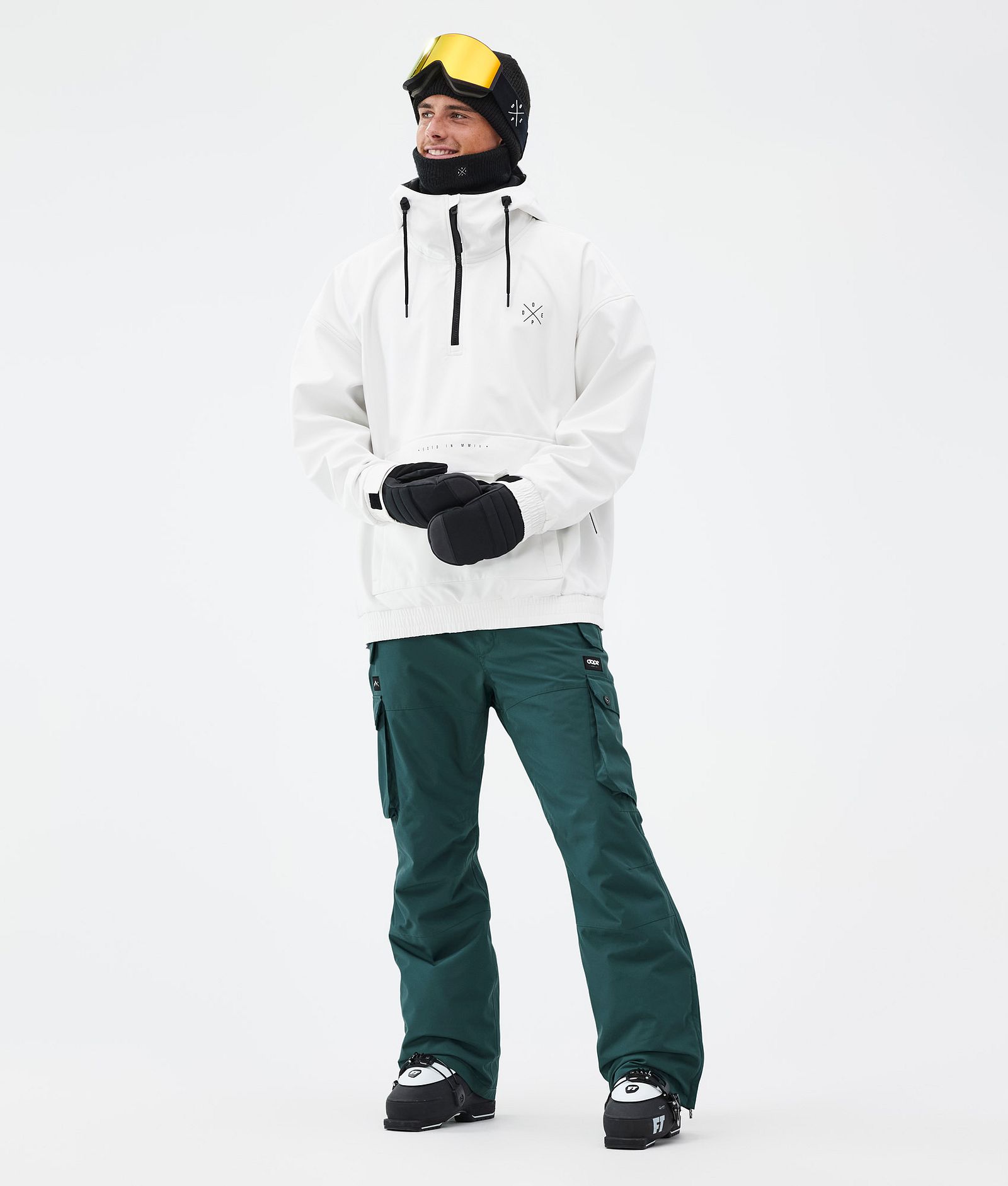 Iconic Pantaloni Sci Uomo Bottle Green, Immagine 2 di 7