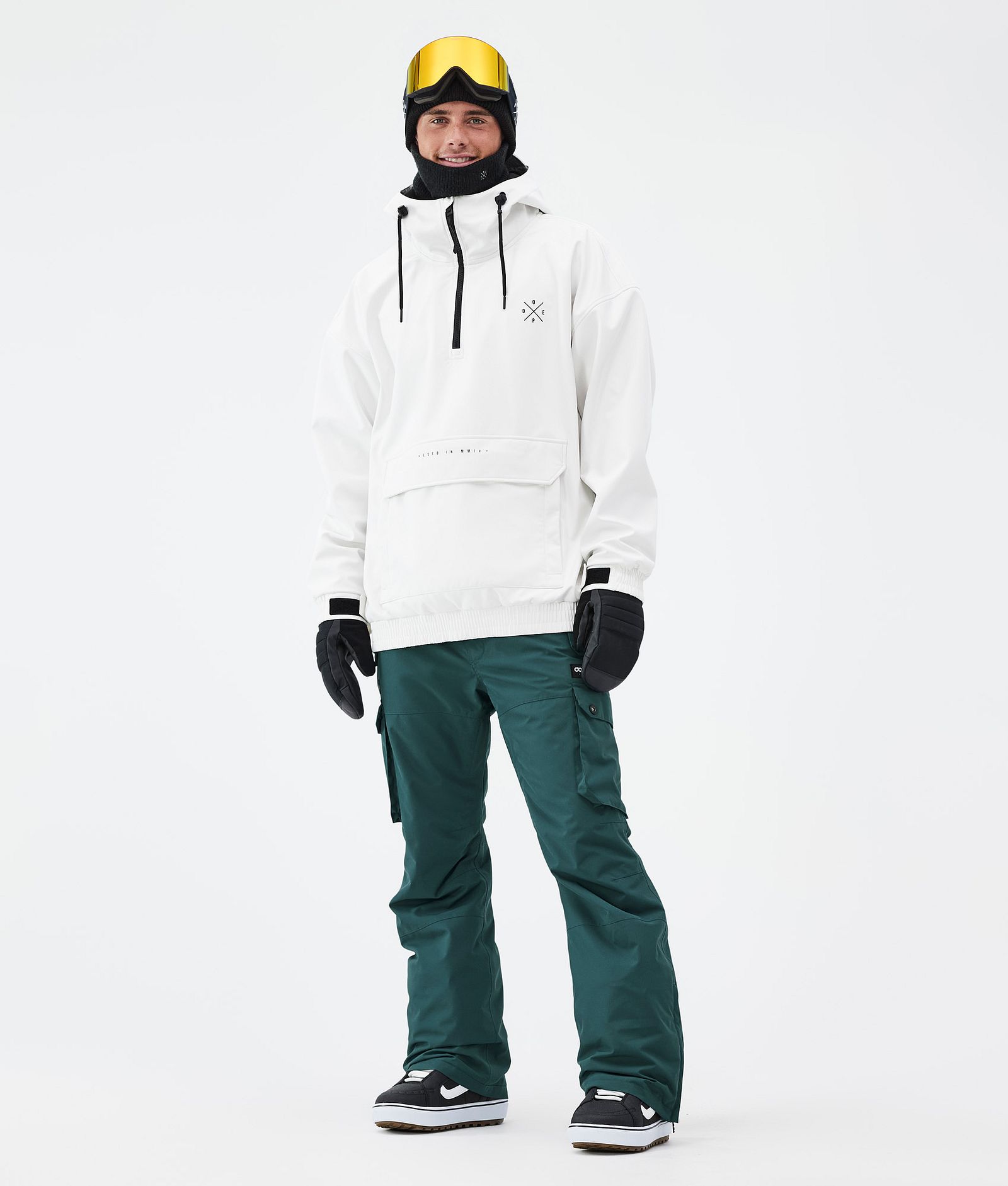 Iconic Spodnie Snowboardowe Mężczyźni Bottle Green