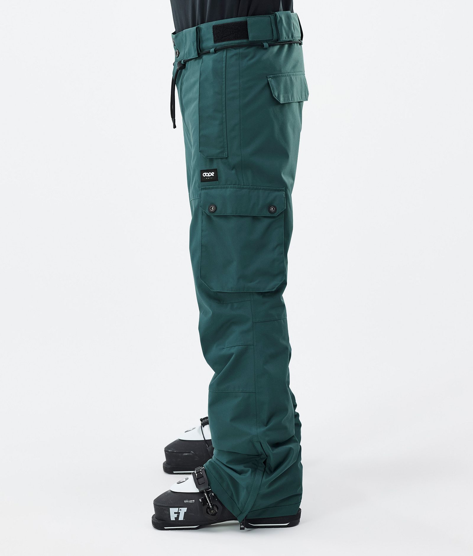 Dope Iconic Ski Pants Men Bottle Green | Dopesnow UK