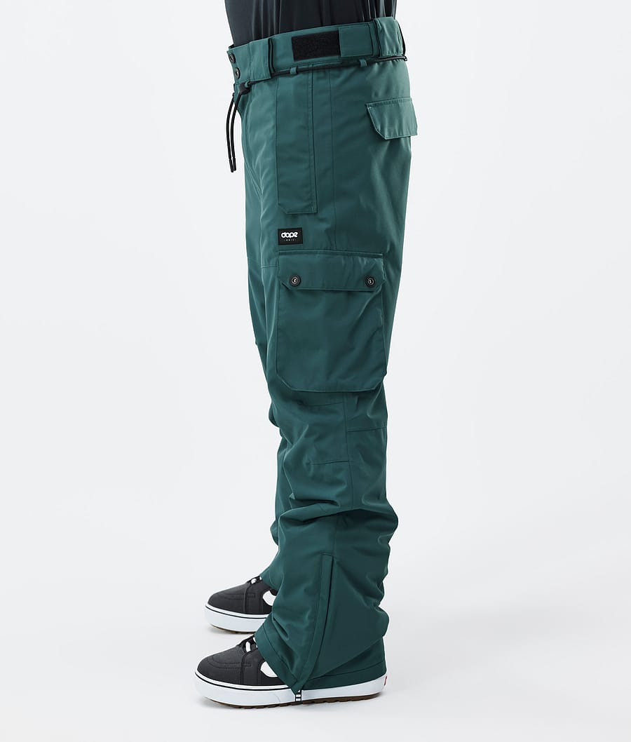 Iconic Kalhoty na Snowboard Pánské Bottle Green
