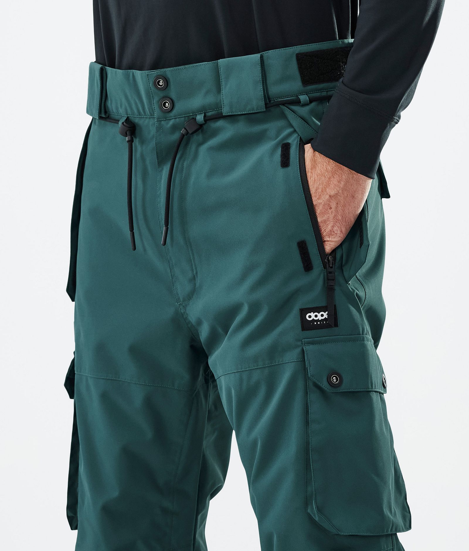 Iconic Pantaloni Sci Uomo Bottle Green, Immagine 5 di 7