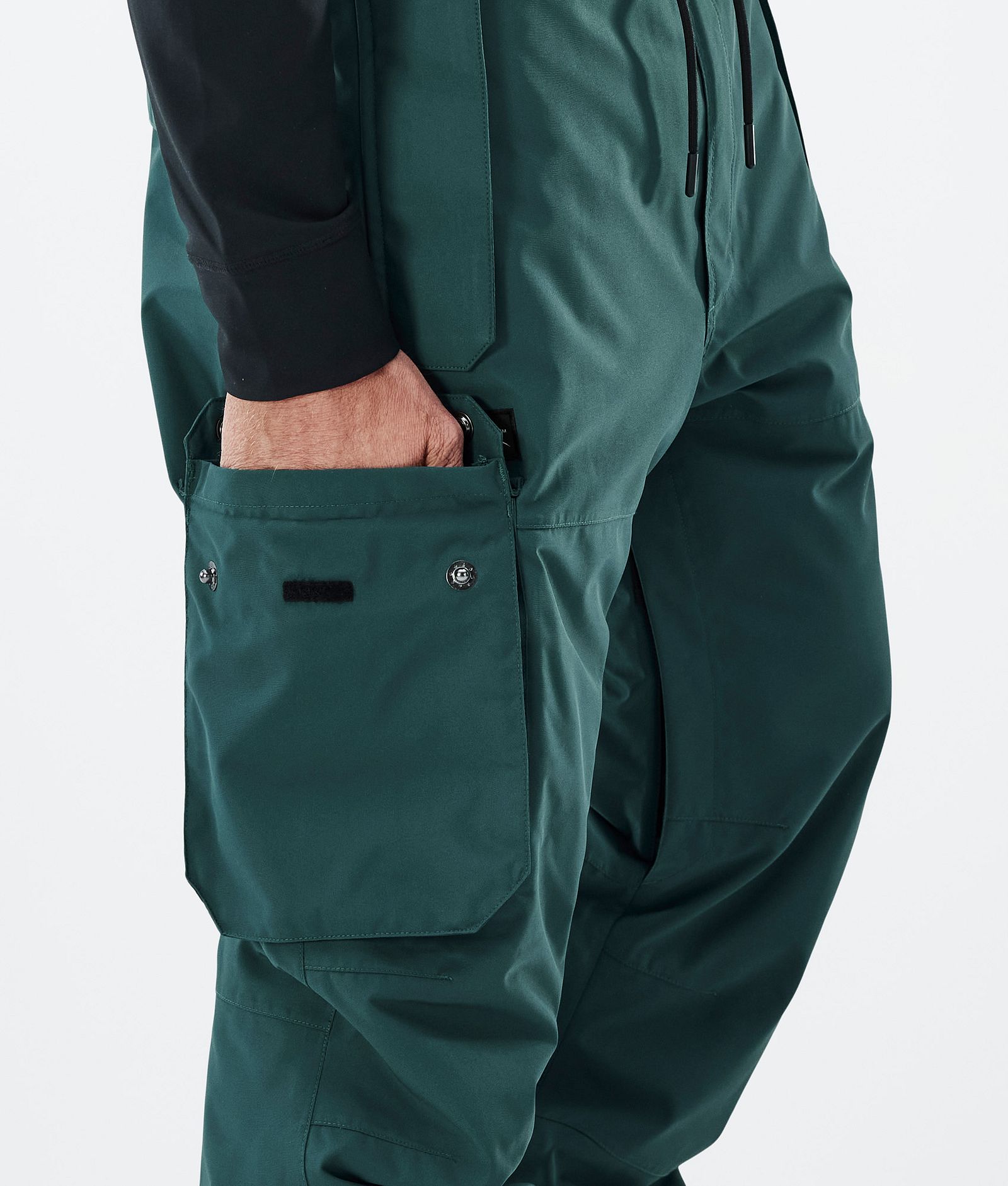 Iconic Pantaloni Snowboard Uomo Bottle Green Renewed, Immagine 6 di 7