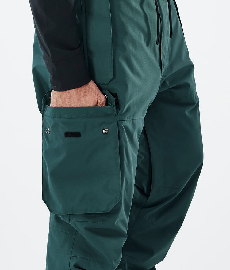 Iconic Pantalon de Snowboard Homme Bottle Green Renewed, Image 6 sur 7