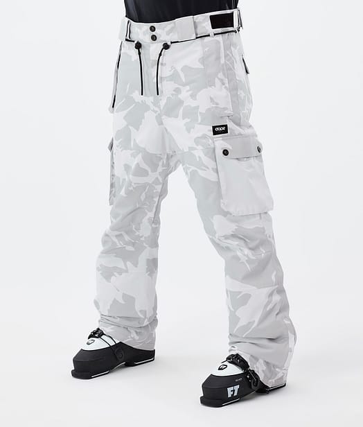 Iconic Ski Pants Men Grey Camo