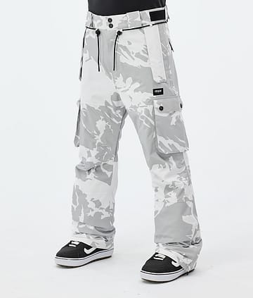 Iconic Snowboard Pants Men Grey Camo