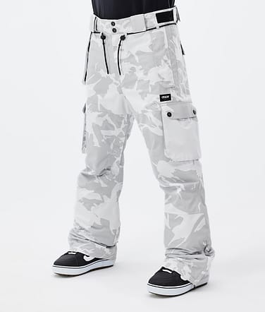 Iconic Snowboard Pants Men Grey Camo