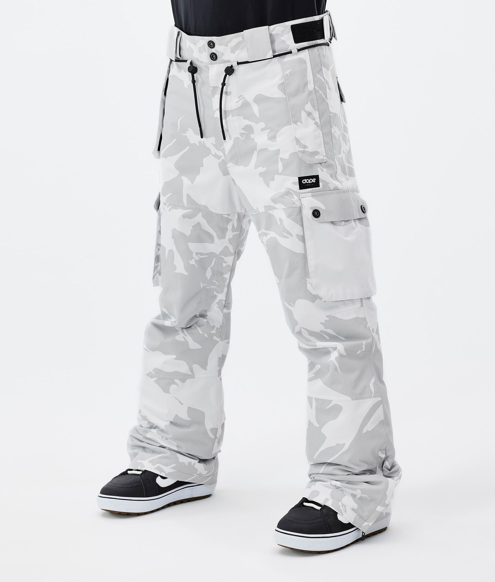 Dope Iconic Snowboard Pants Men Grey Camo | Dopesnow.com