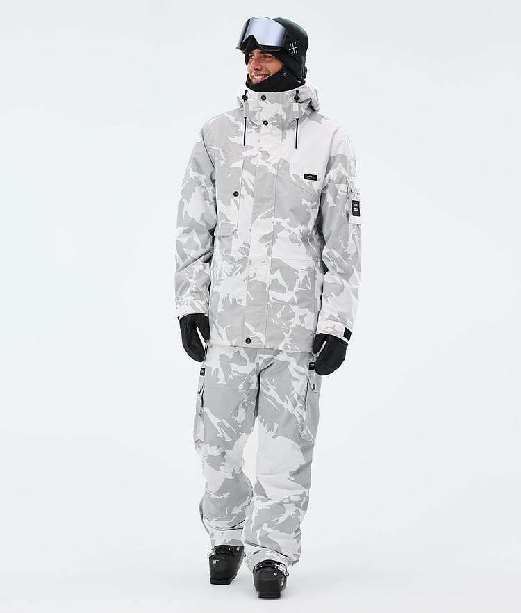 Iconic Lyžařské Kalhoty Pánské Grey Camo, Image 2 of 7
