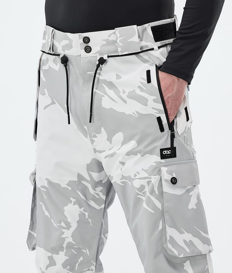 Iconic Lyžařské Kalhoty Pánské Grey Camo, Image 5 of 7
