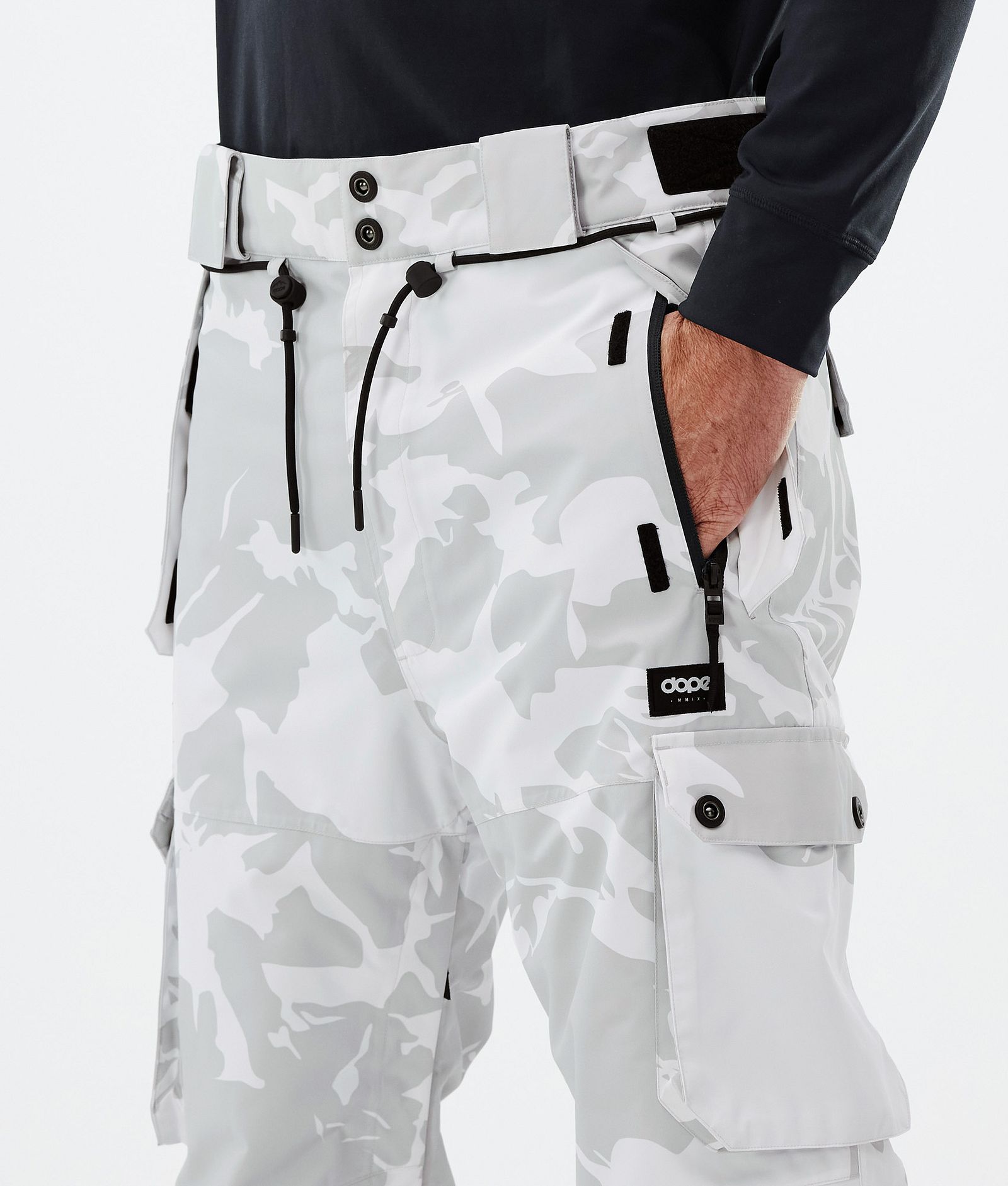 Dope Snuggle Pantalón Térmico Hombre Grey Camo