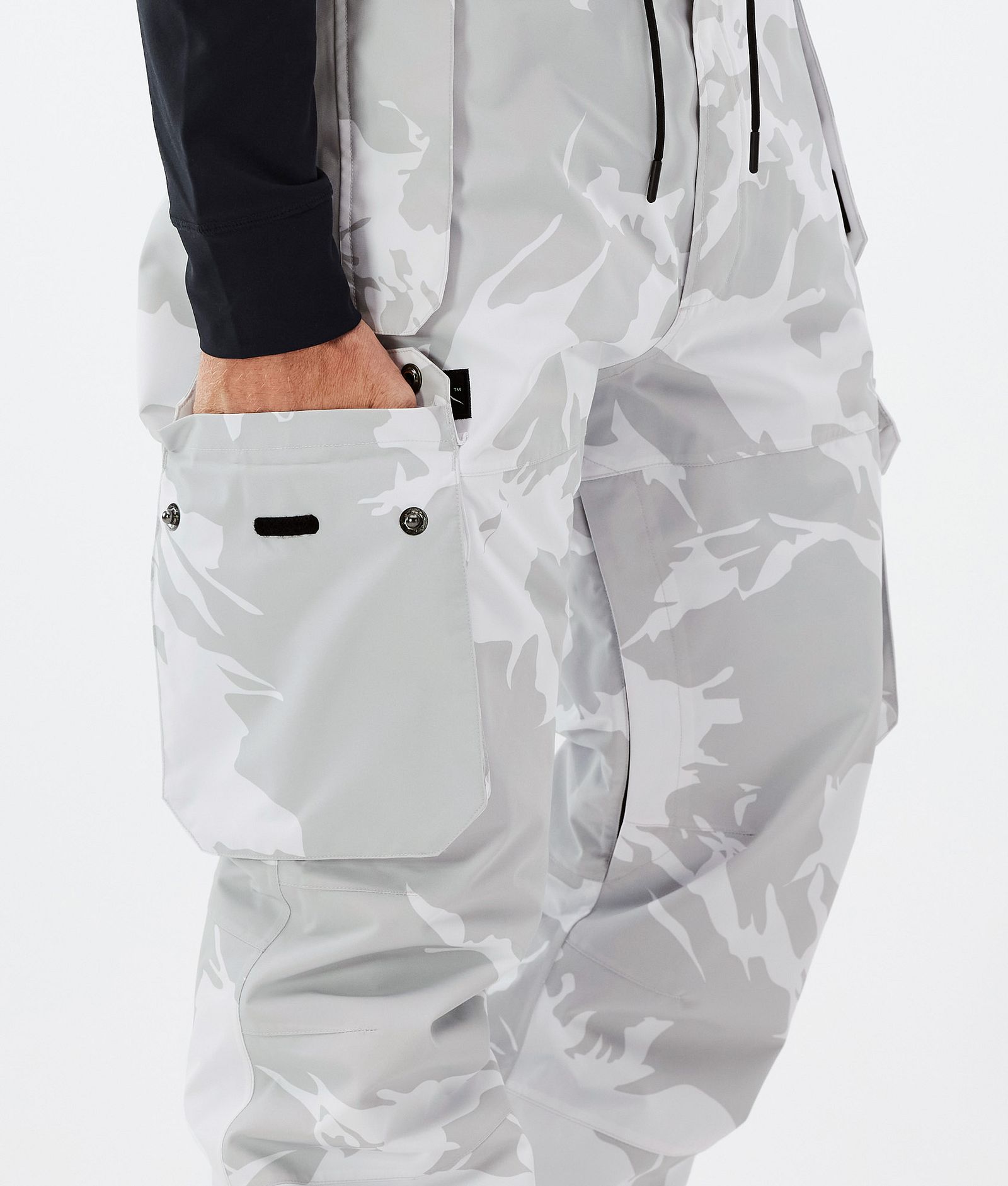 Iconic Snowboardhose Herren Grey Camo, Bild 6 von 7