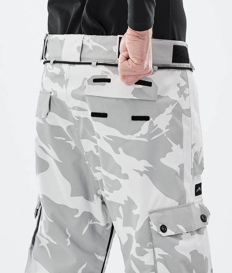 Iconic Lyžařské Kalhoty Pánské Grey Camo, Image 7 of 7