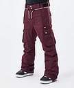 Iconic Snowboard Pants Men Burgundy