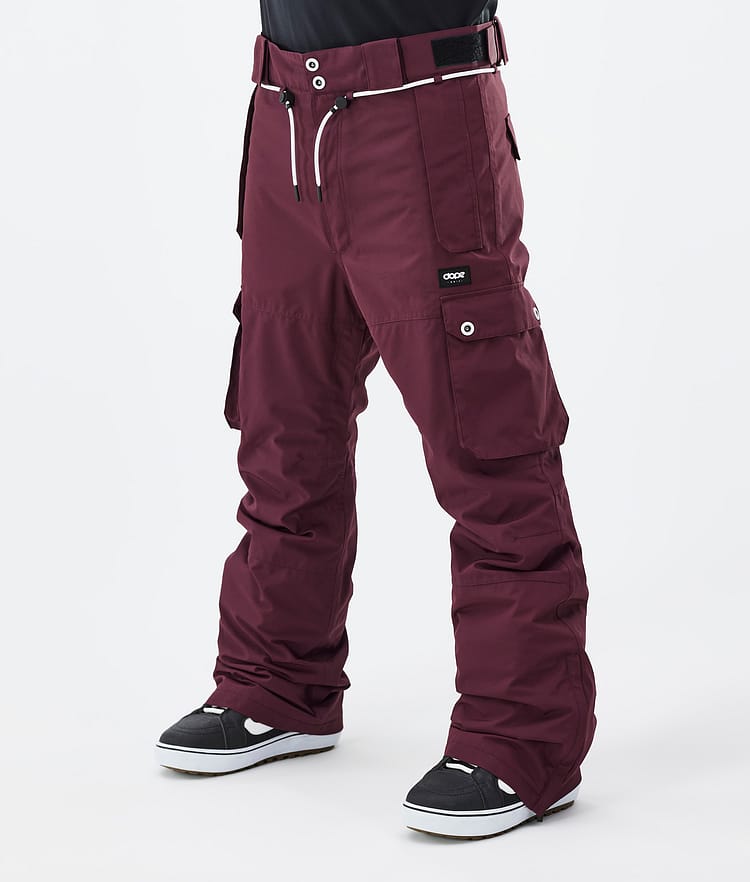 Iconic Snowboard Broek Heren Burgundy, Afbeelding 1 van 7