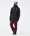 Iconic Snowboardhose Herren Burgundy, Bild 2 von 7