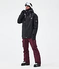 Iconic Lyžařské Kalhoty Pánské Burgundy, Obrázek 2 z 7
