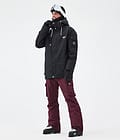 Iconic Pantalon de Ski Homme Burgundy, Image 2 sur 7