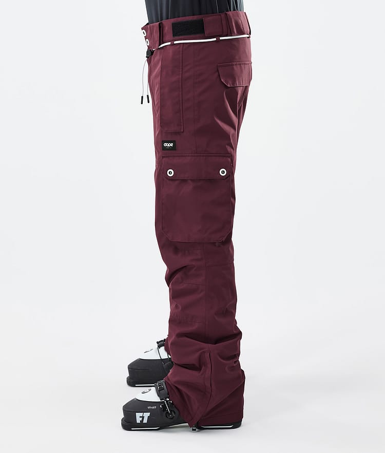 Iconic Lyžařské Kalhoty Pánské Burgundy, Obrázek 3 z 7
