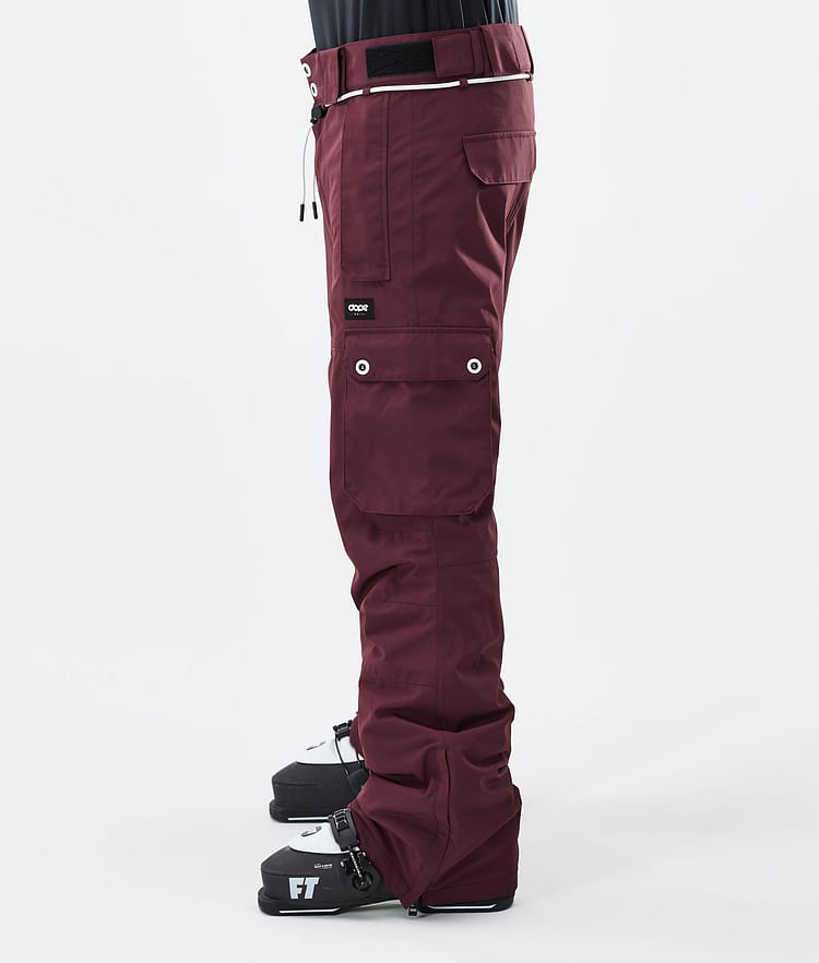 Iconic Pantalon de Ski Homme Burgundy, Image 3 sur 7