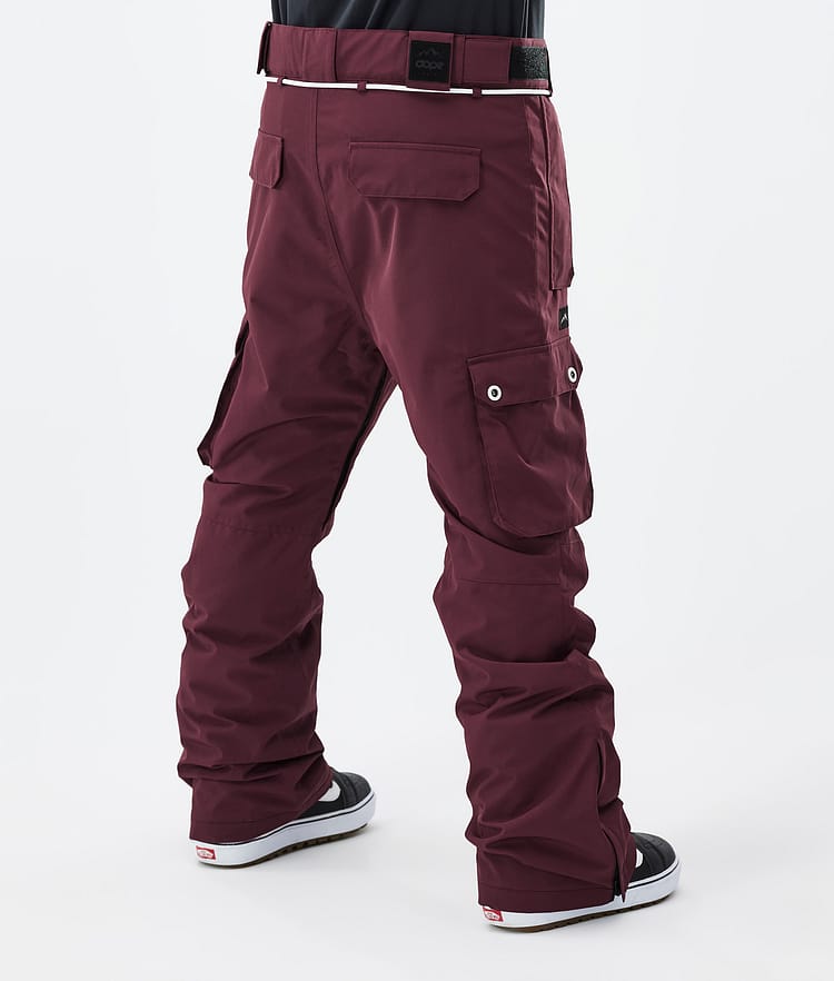 Dope Iconic Snowboard Pants Men Burgundy | Dopesnow UK