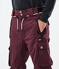 Iconic Pantaloni Snowboard Uomo Burgundy, Immagine 5 di 7