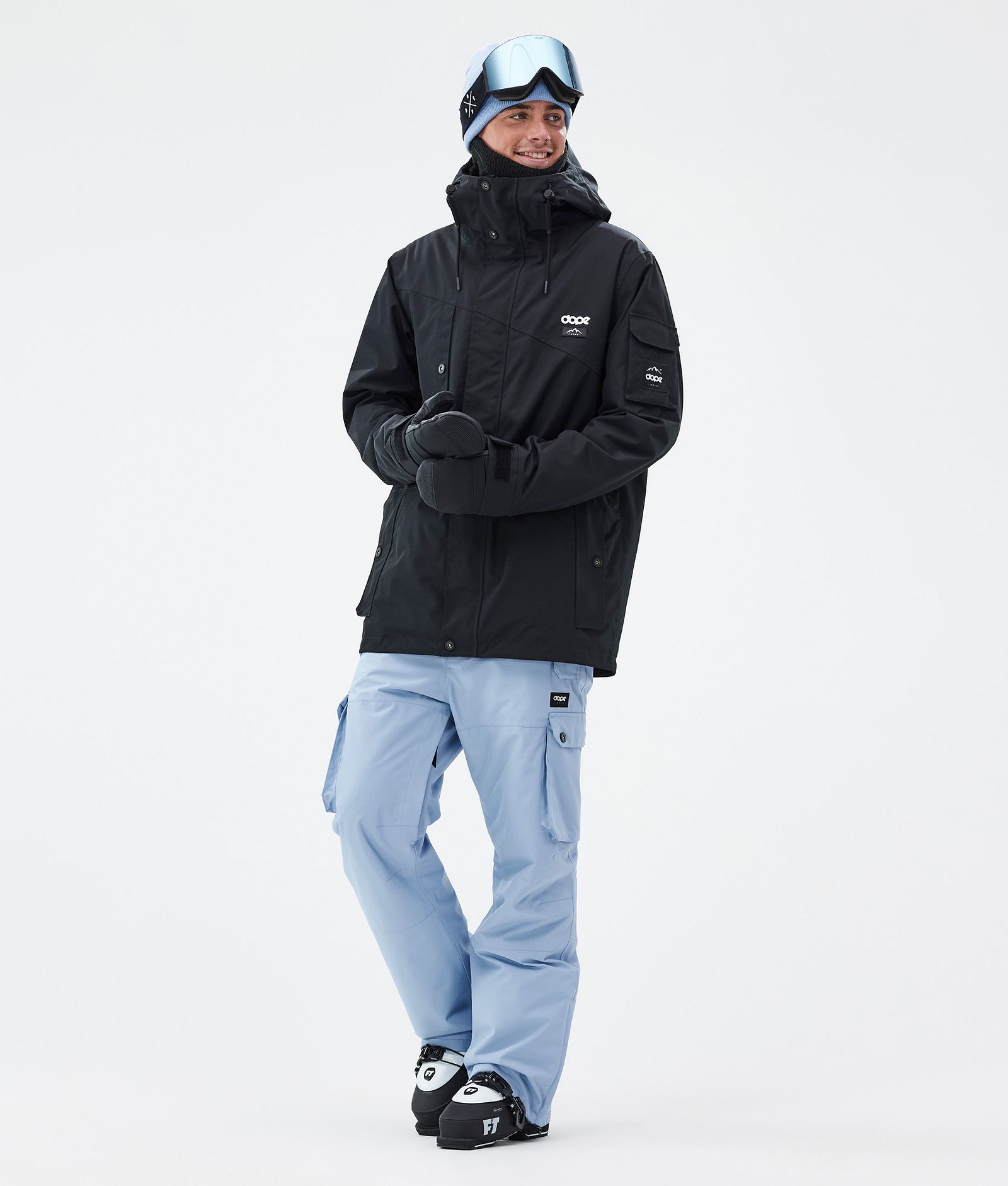 Dope Iconic Ski Pants Men Light Blue | Dopesnow.com