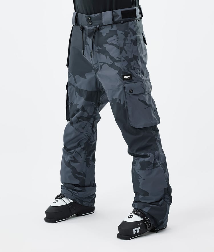 Iconic Ski Pants Men Metal Blue Camo, Image 1 of 7