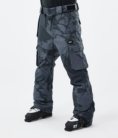 Iconic Pantalon de Ski Homme Metal Blue Camo