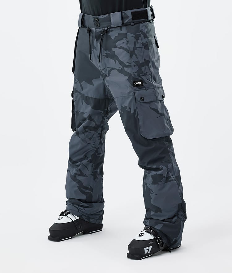 Iconic Pantalon de Ski Homme Metal Blue Camo, Image 1 sur 7