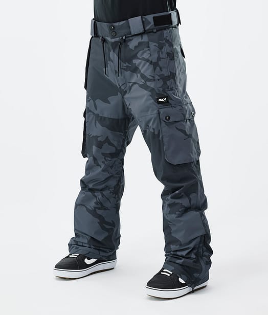 Iconic Snowboardhose Herren Metal Blue Camo