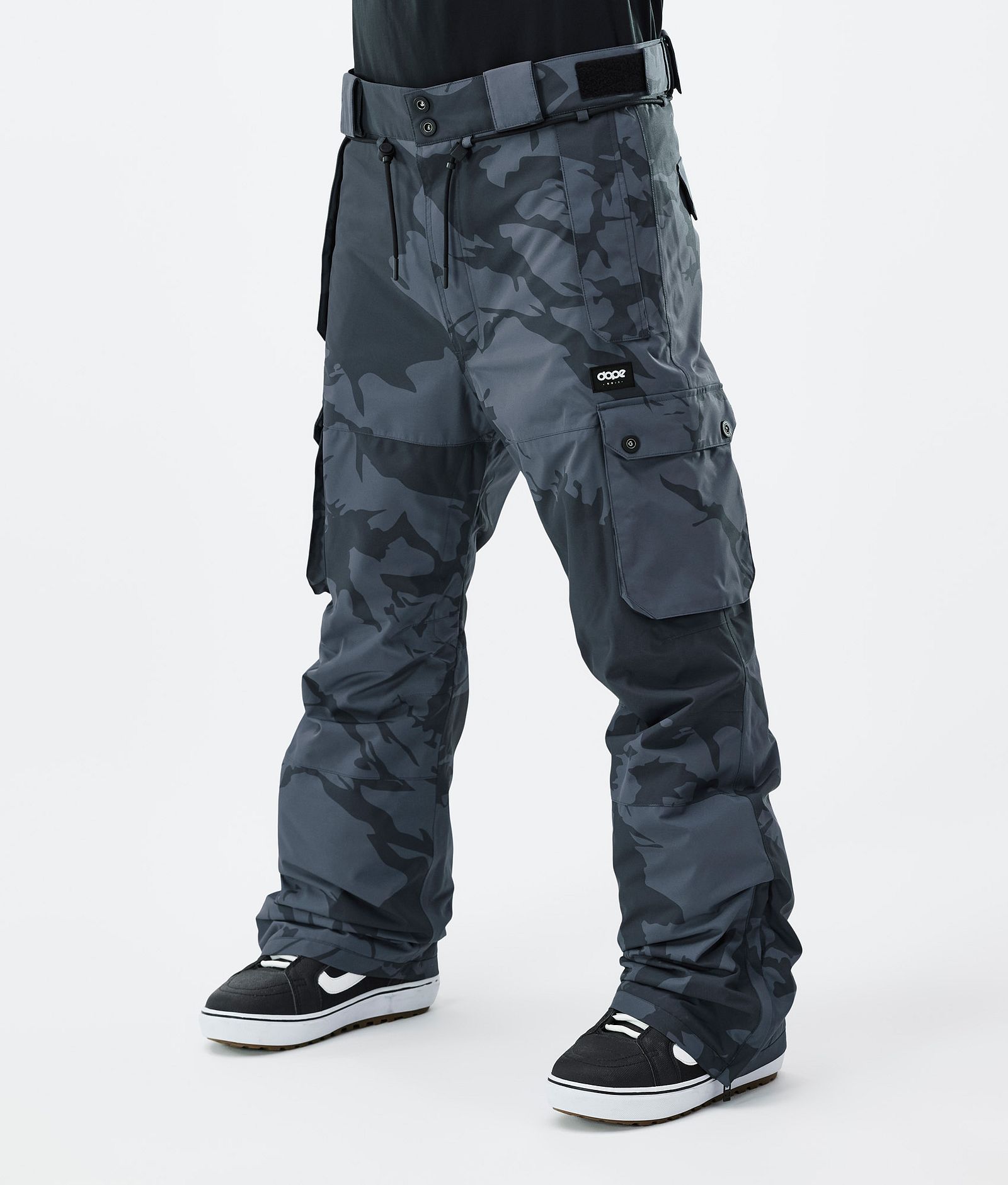 Dope Iconic Men's Snowboard Pants Metal Blue Camo