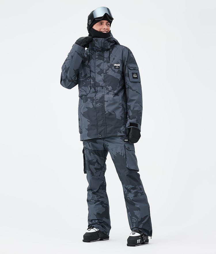 Iconic Skibukser Herre Metal Blue Camo, Billede 2 af 7