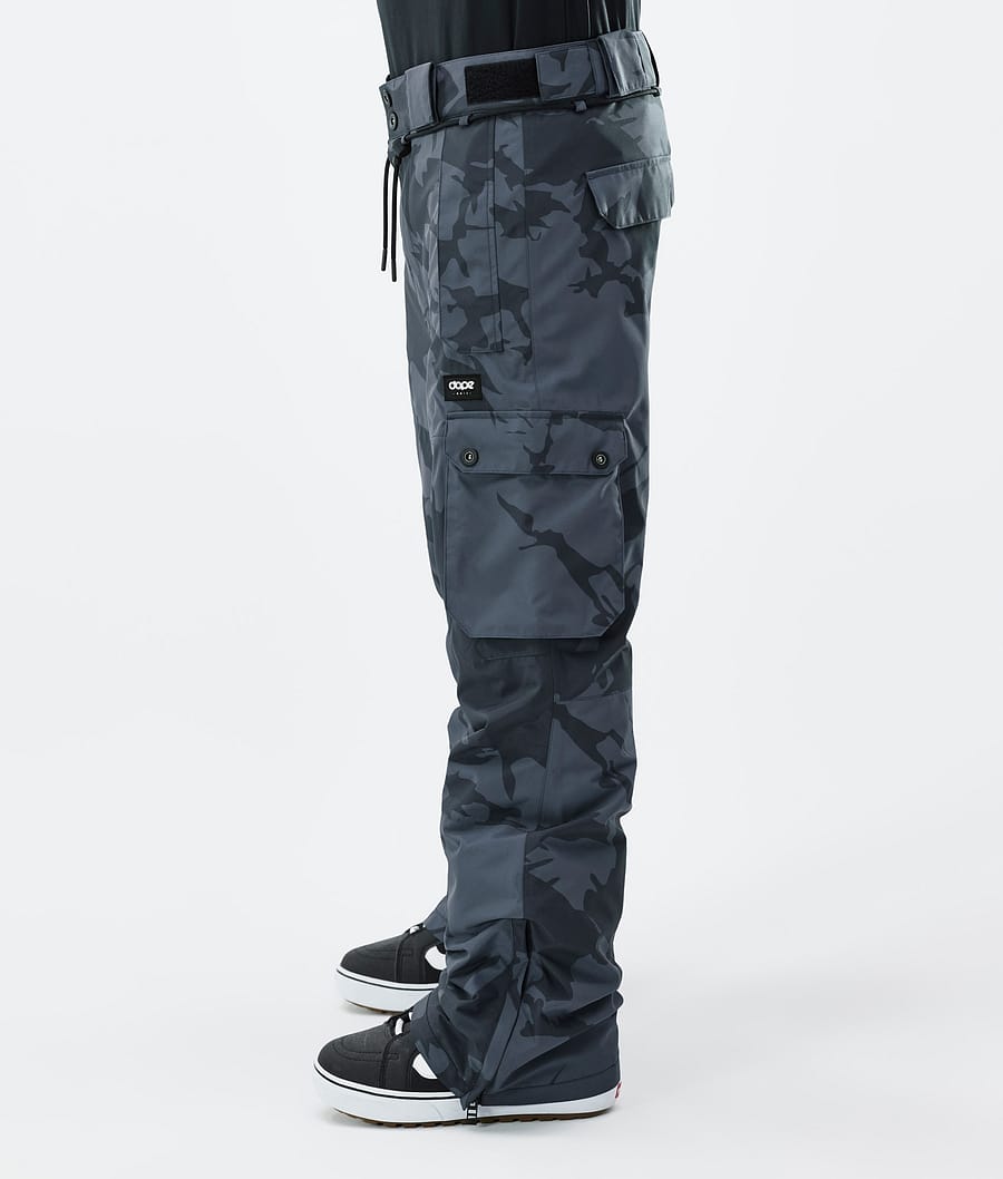 Iconic Snowboard Pants Men Metal Blue Camo