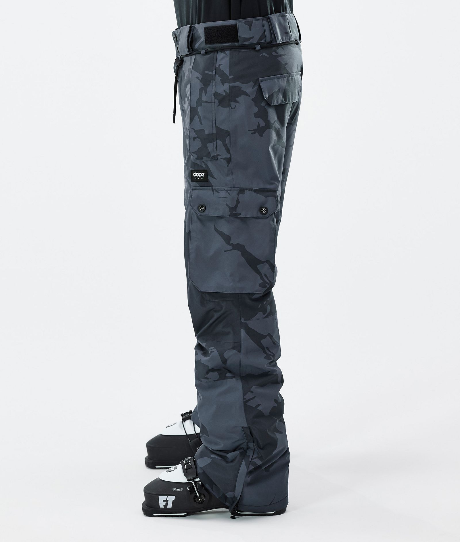 Iconic Pantaloni Sci Uomo Metal Blue Camo