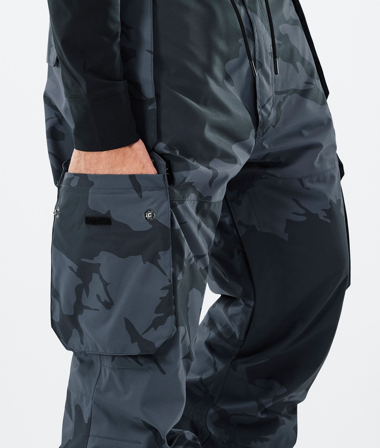 Iconic Pantalon de Ski Homme Metal Blue Camo, Image 6 sur 7