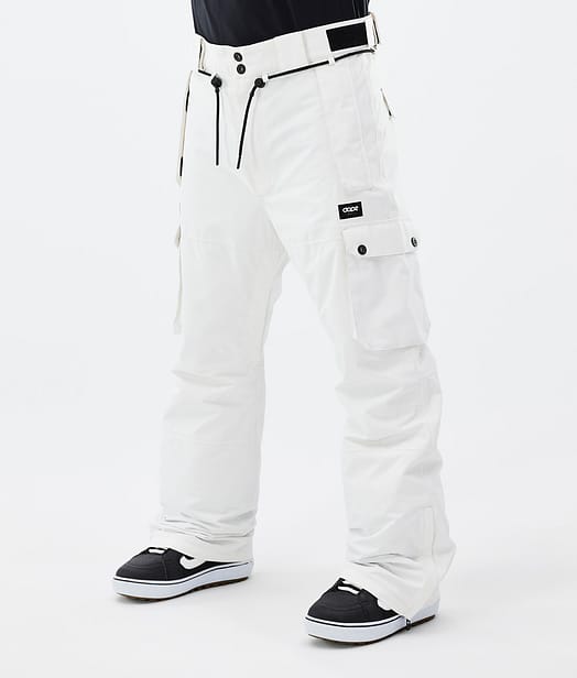 Iconic Pantalon de Snowboard Homme Old White