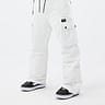 Dope Iconic Snowboard Pants Men Old White